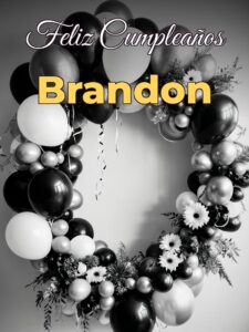 Feliz cumpleaños brandon