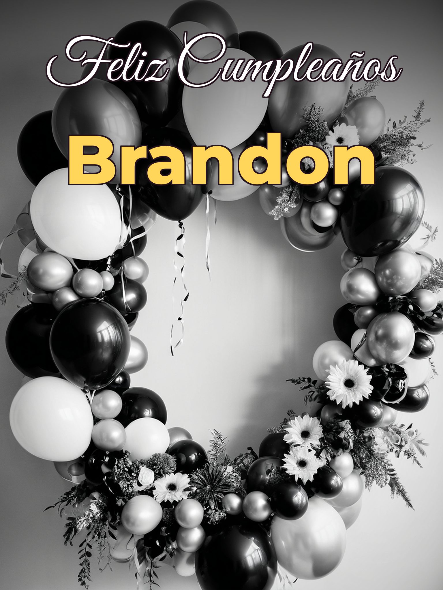 Feliz cumpleaños brandon
