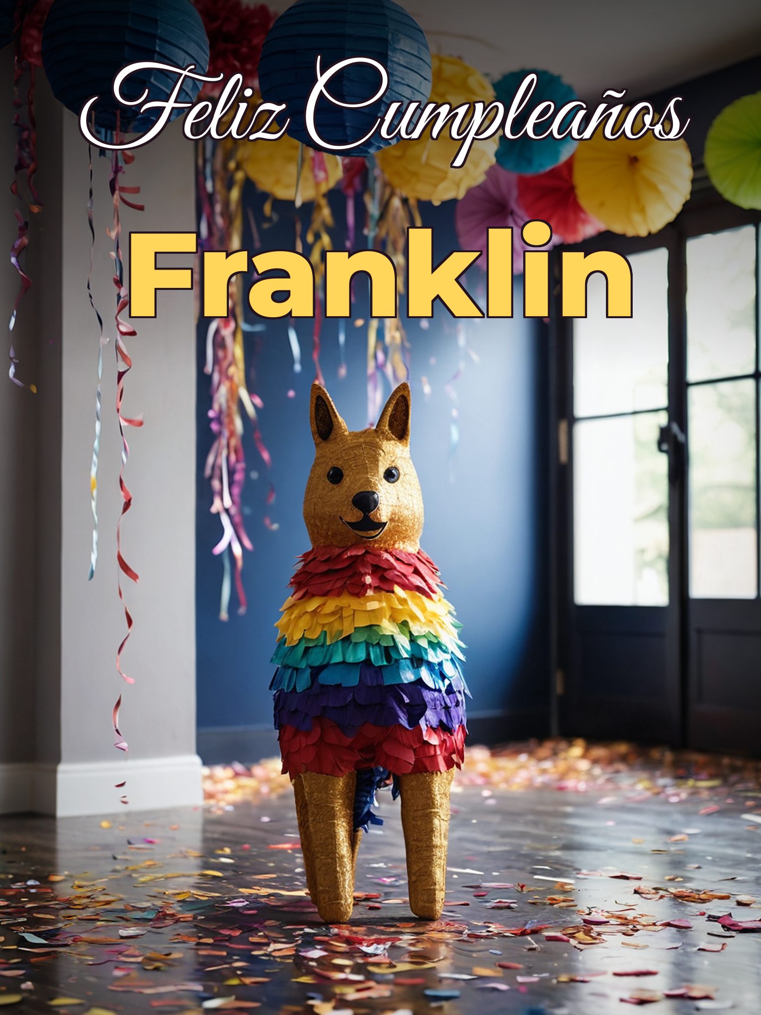 Feliz cumpleaños franklin