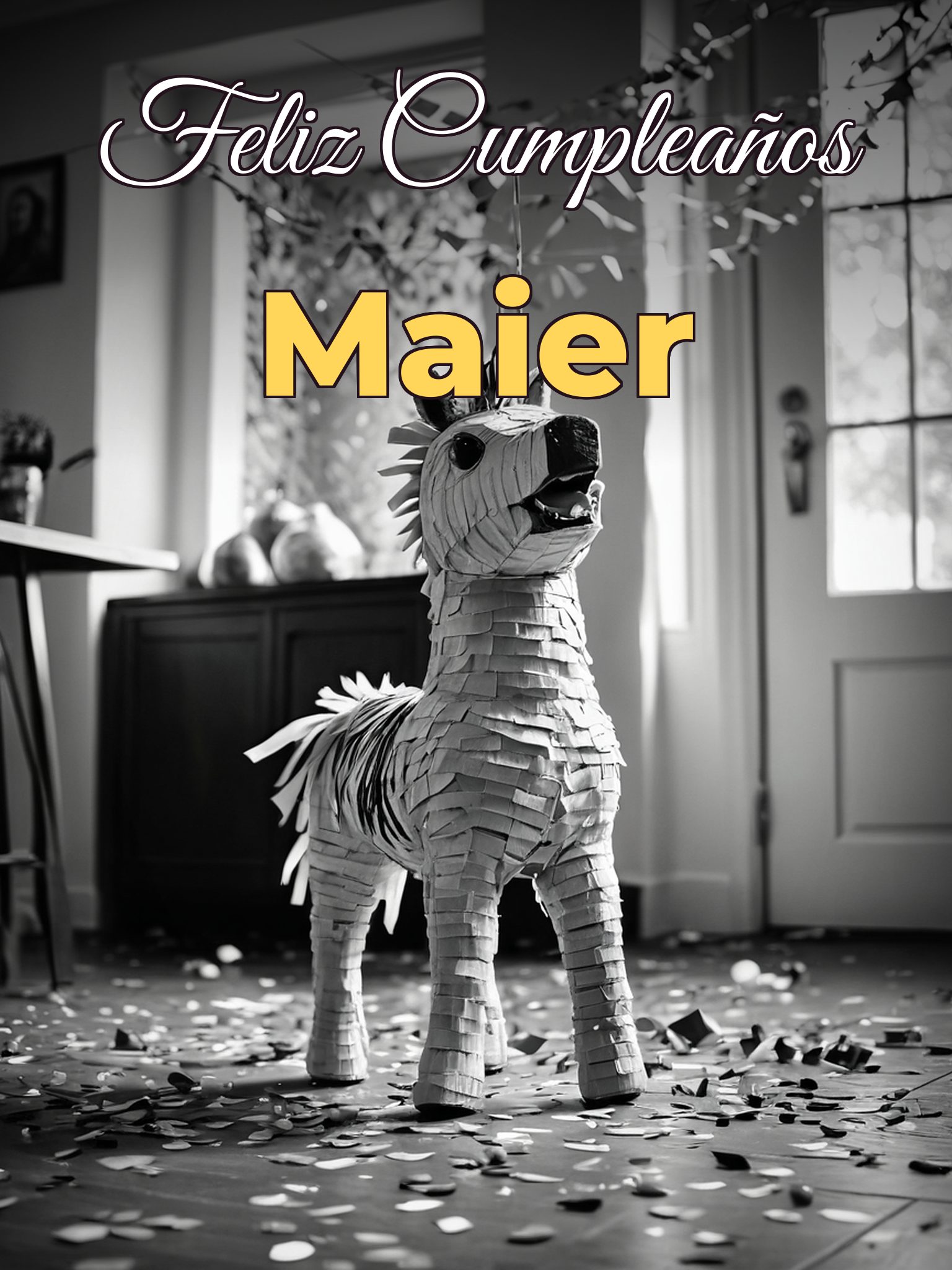 Feliz cumpleaños maier