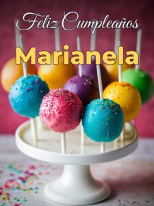 Feliz cumpleaños marianela
