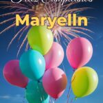feliz cumpleaños maryelln