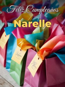 Feliz cumpleaños narelle