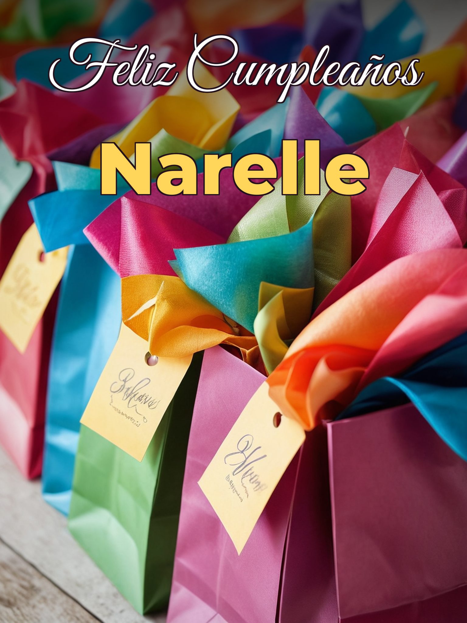 Feliz cumpleaños narelle