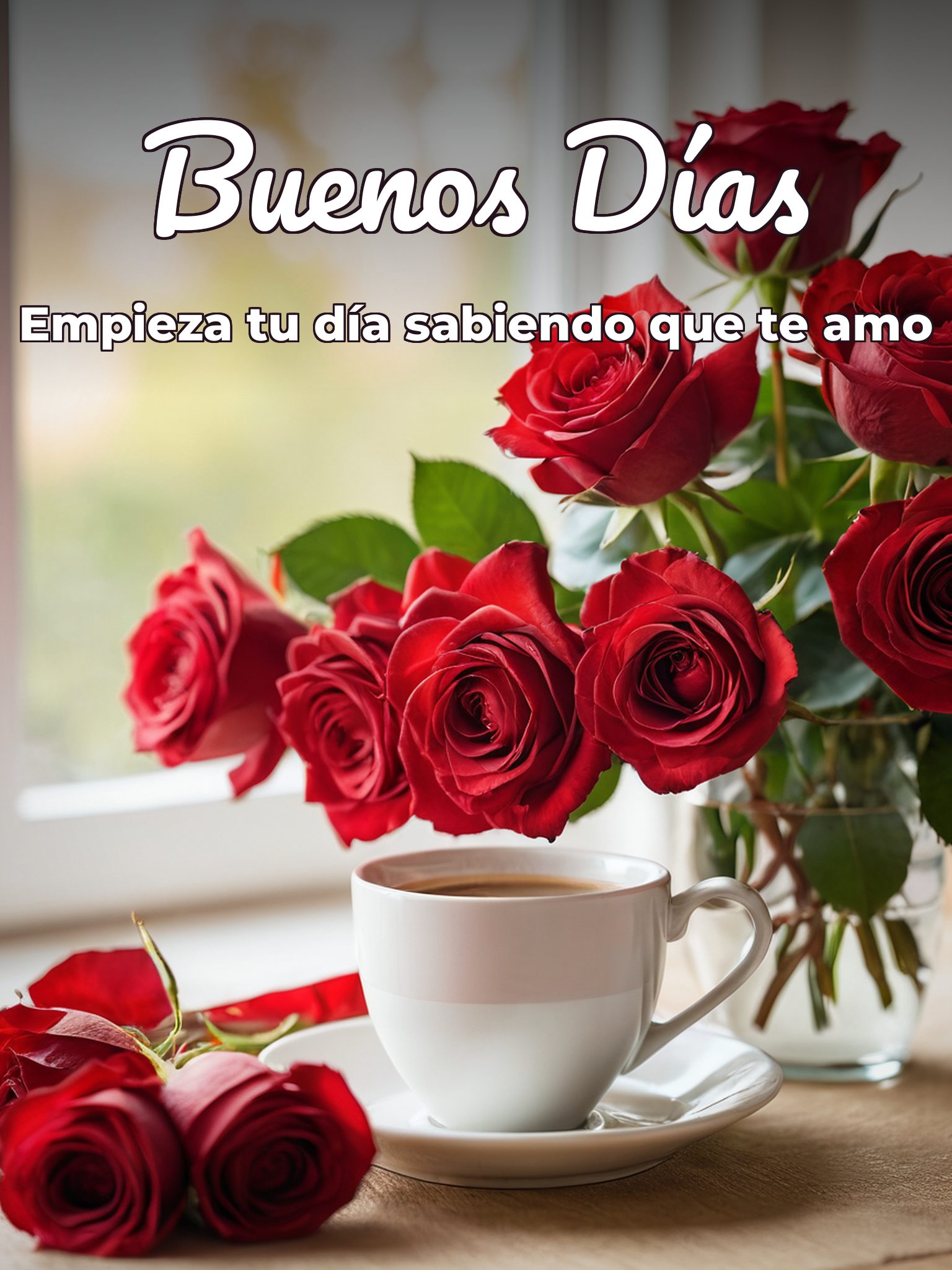 Hola amor buenos días imágenes