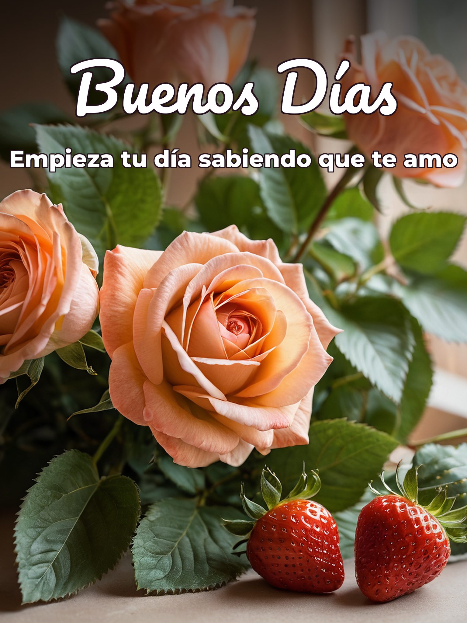 Hola buenos días imágenes para mi amor