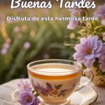 buenas tardes disfruta de esta hermosa tarde