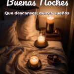 buenas noches que descanses, dulces sueños