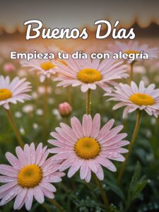 Ilustraciones de buenos días para WhatsApp