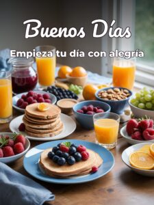 Im genes de buenos días para WhatsApp