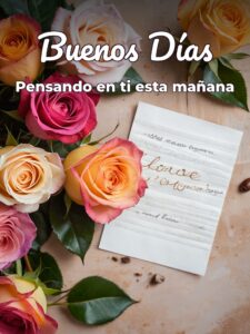 Imagen d buenos días mi amor para celular