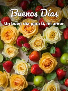 Imagen d buenos días mi amor para mi amor