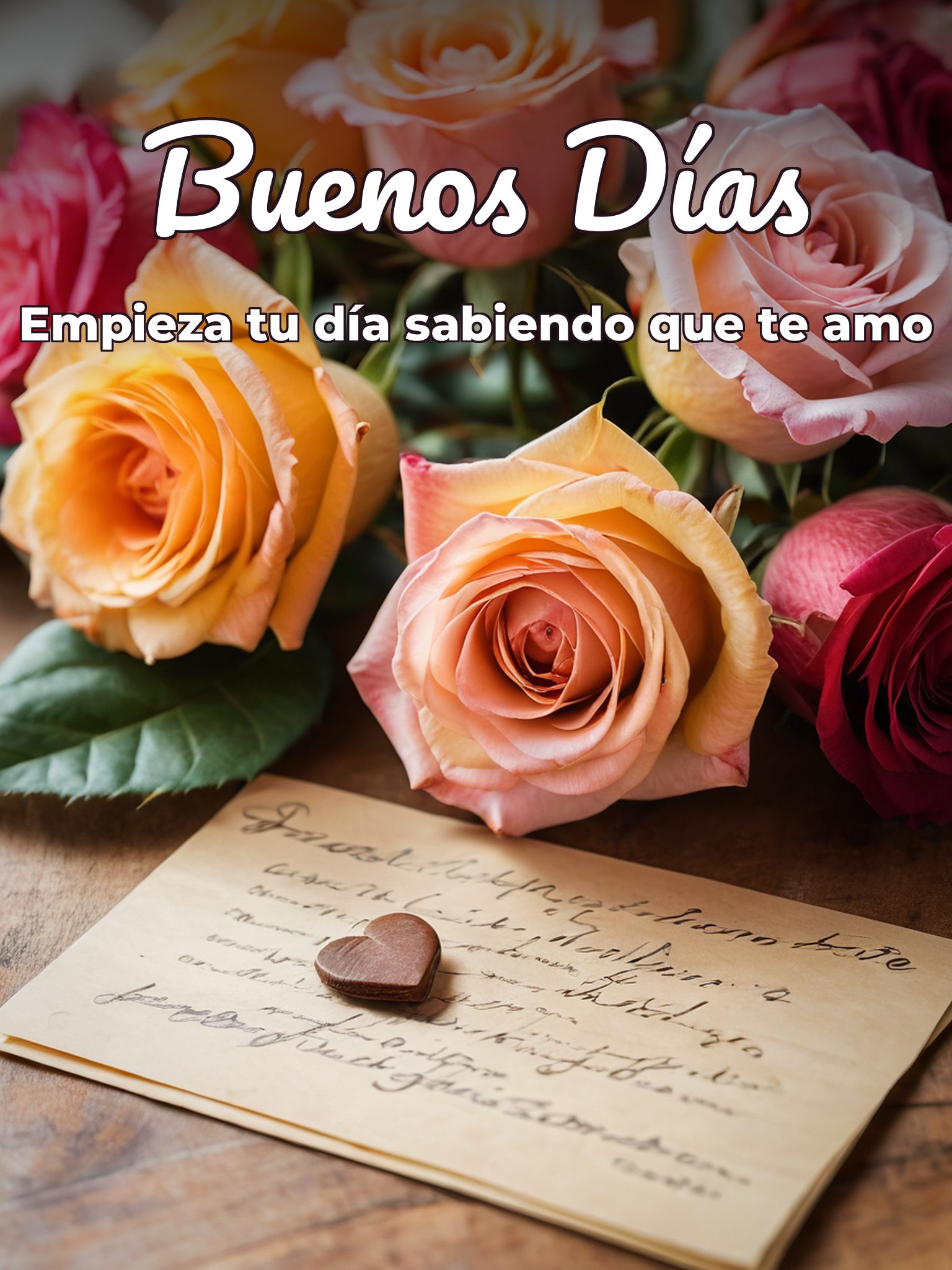 Imagen d buenos días mi amor