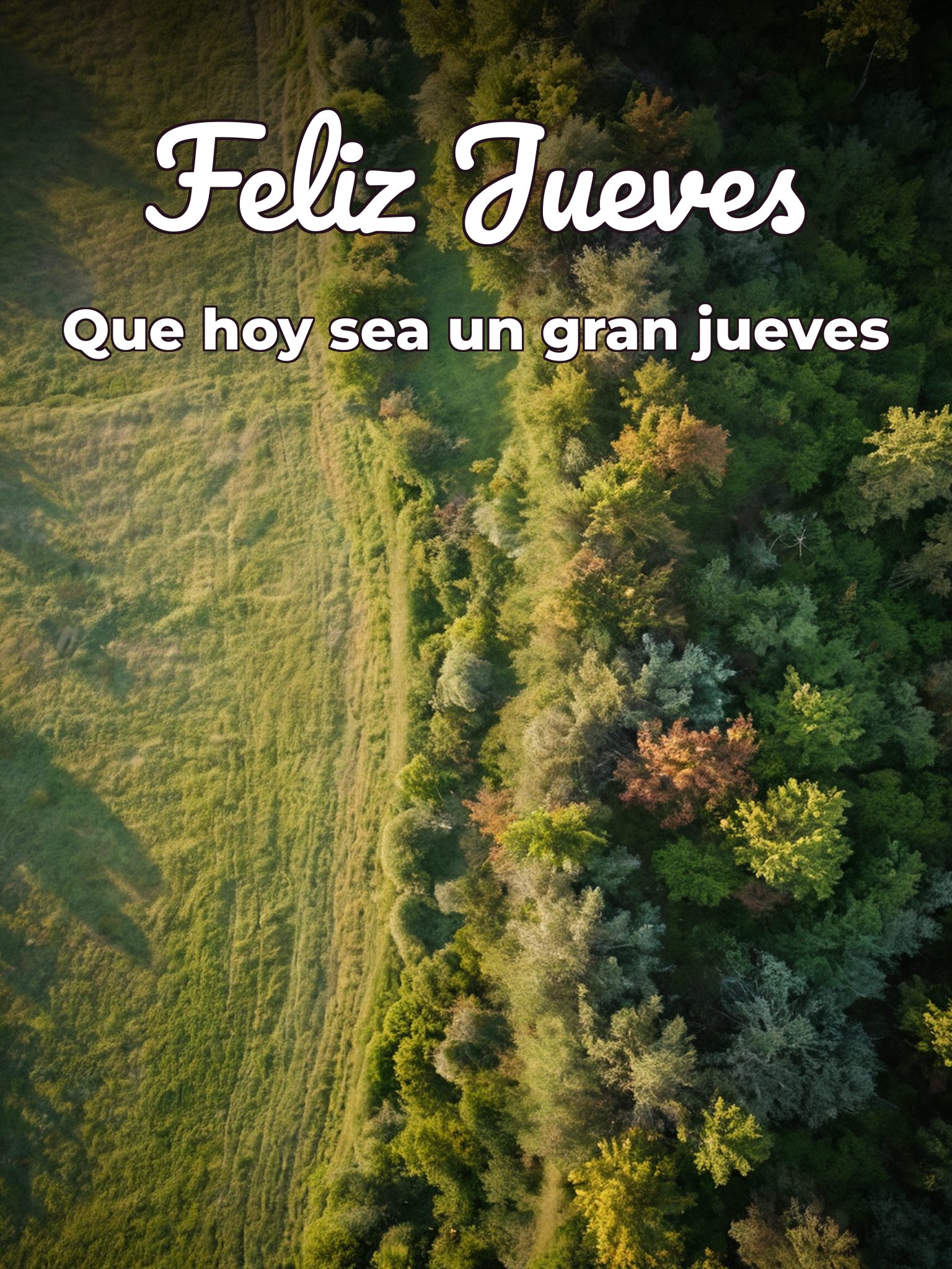 Imagen de jueves feliz para Facebook
