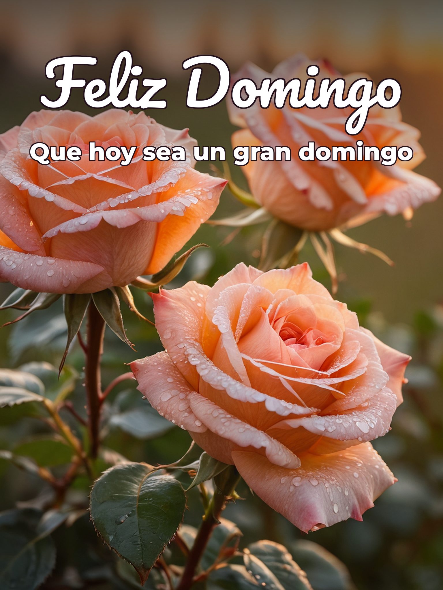 Imagen feliz domingo cristiano para celular