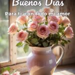buenos días para ti, con todo mi amor