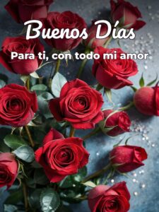 Imagene de buenos días para mi amor