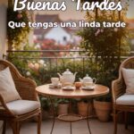 buenas tardes que tengas una linda tarde