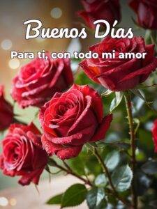 Imágenes bellas de buenos días amor para celular