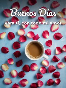 Imágenes bellas de buenos días mi amor