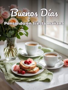 Imágenes bellas de buenos días mi amor para WhatsApp
