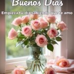 buenos días empieza tu día sabiendo que te amo