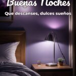 buenas noches que descanses, dulces sueños