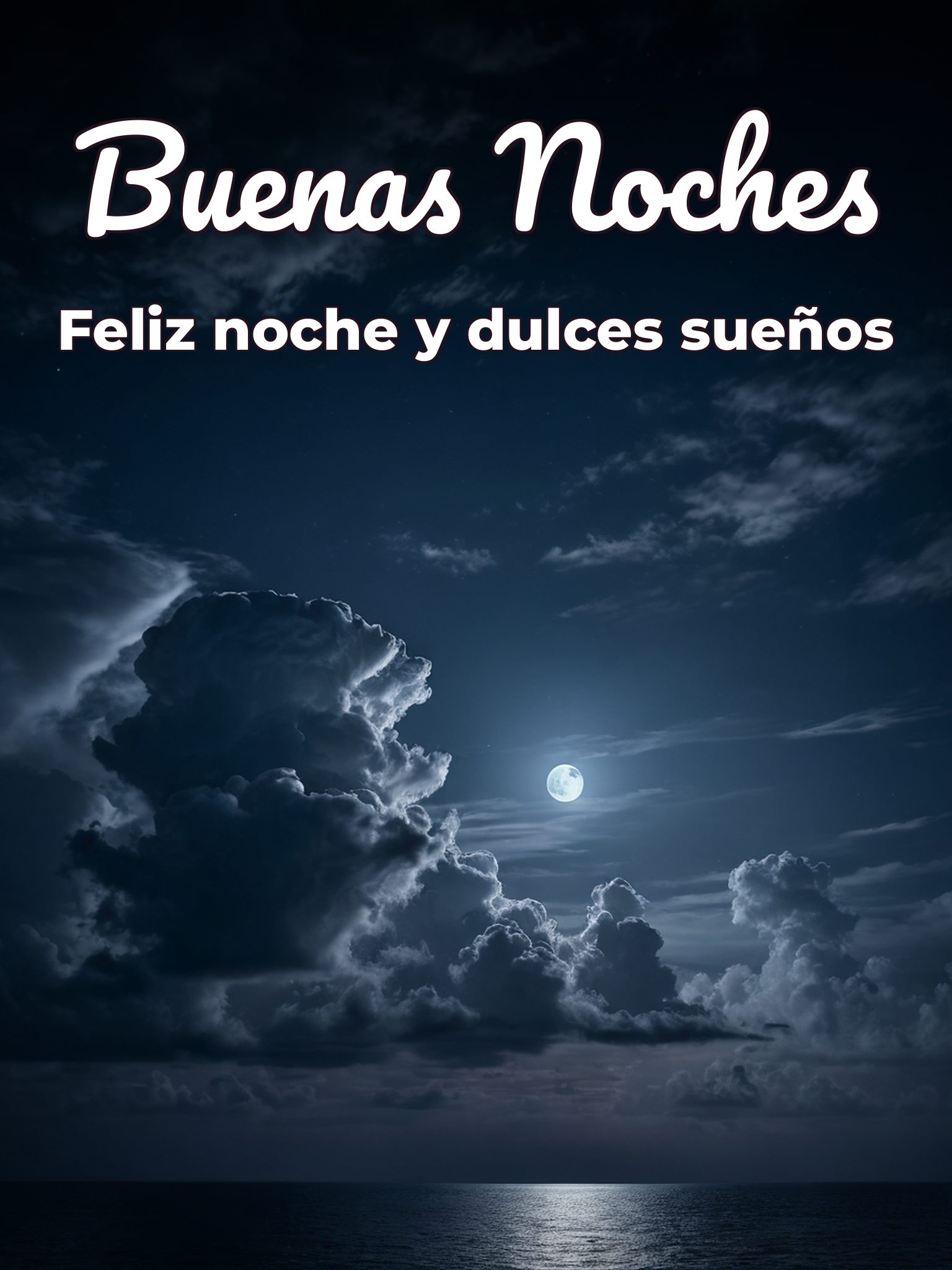 Imágenes bellas para desear buenas noches para celular