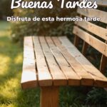 buenas tardes disfruta de esta hermosa tarde
