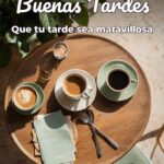 buenas tardes que tu tarde sea maravillosa
