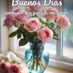 buenos días un buen día para ti, mi amor