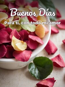 Imágenes bonitas buenos días amor para una amiga