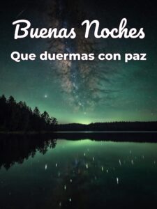 Imágenes bonitas con frases de buenas noches para Facebook