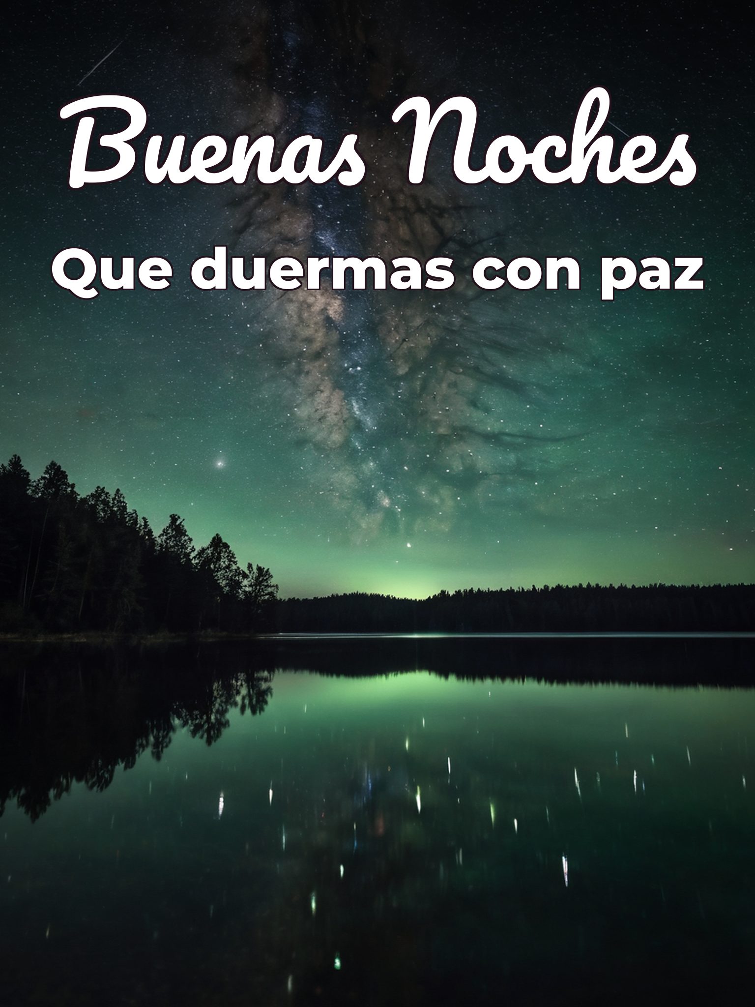 Imágenes bonitas con frases de buenas noches para Facebook