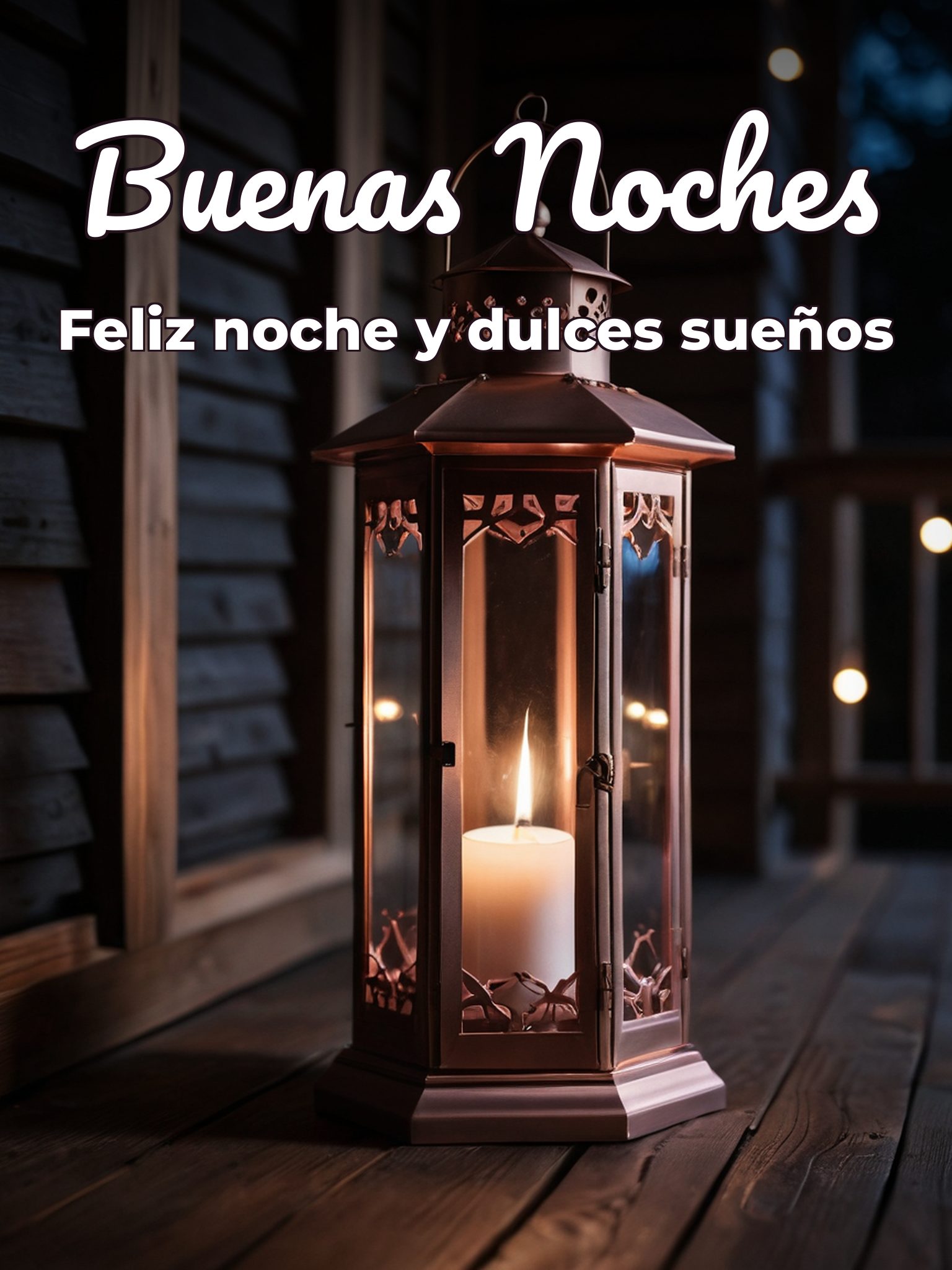 Imágenes bonitas con frases de buenas noches