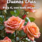 buenos días para ti, con todo mi amor