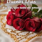 buenos días para ti, con todo mi amor