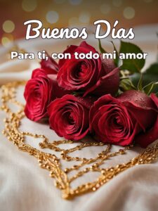 Imágenes bonitas de amor para dar los buenos días para Facebook