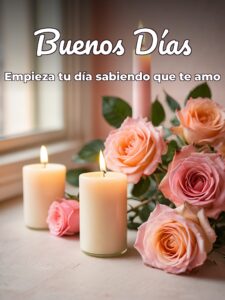 Imágenes bonitas de amor para dar los buenos días para mi amor