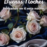 buenas noches pensando en ti esta noche