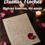buenas noches dulces sueños, mi amor