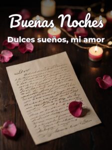 Imágenes bonitas de amor para desear buenas noches para Facebook