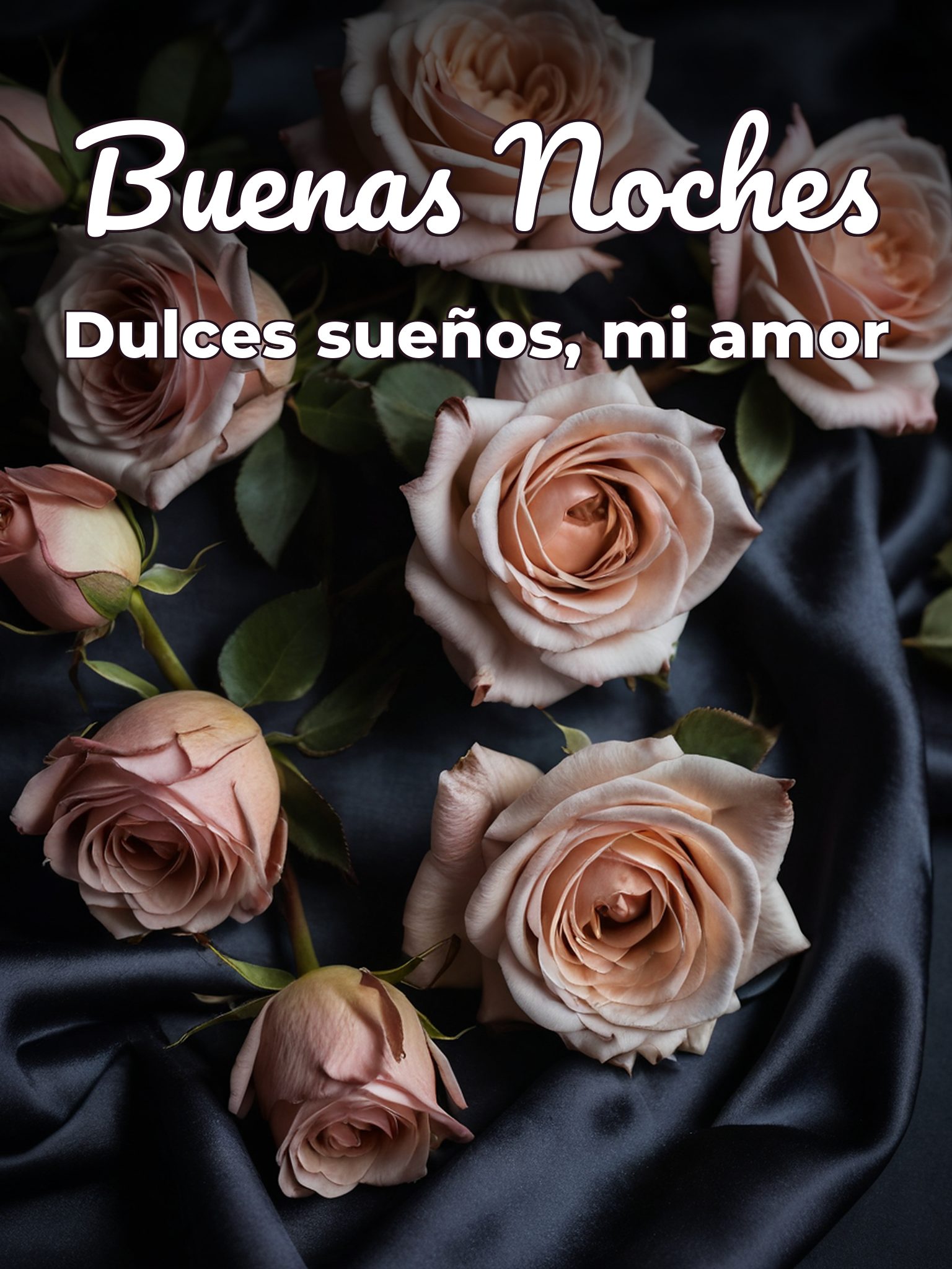 Imágenes bonitas de buenas noches amor para WhatsApp