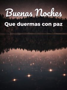 Imágenes bonitas de buenas noches con frases para Facebook