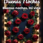 buenas noches buenas noches, mi vida