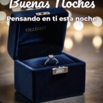 buenas noches pensando en ti esta noche