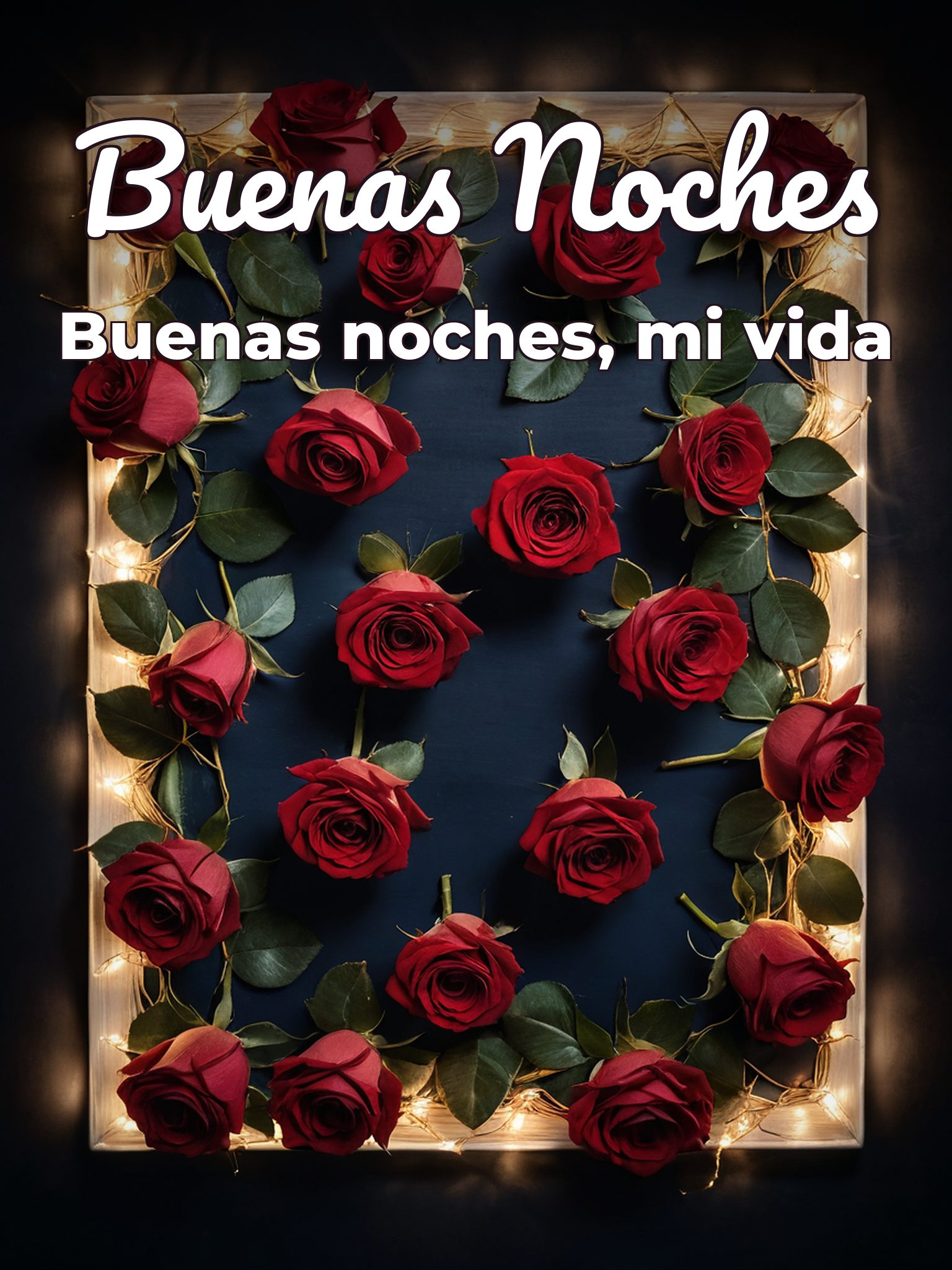 Imágenes bonitas de buenas noches de amor