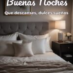 buenas noches que descanses, dulces sueños