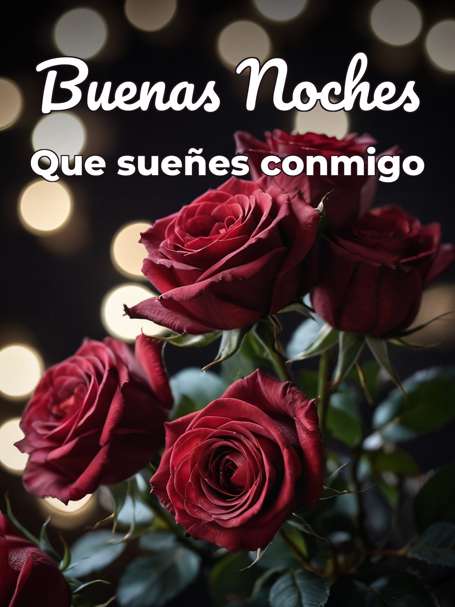 Imágenes bonitas de buenas noches para mi amor