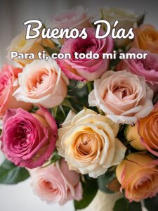 Imágenes bonitas de buenos días amor para celular